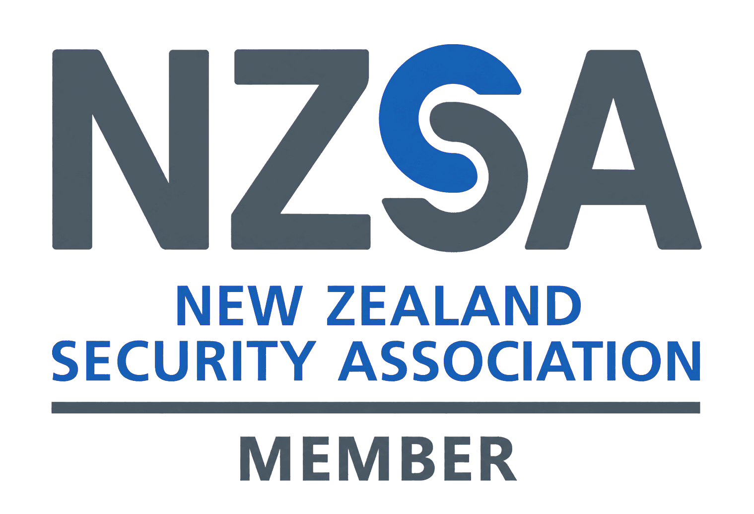NZSA, New Zealand Security Association, member badge
