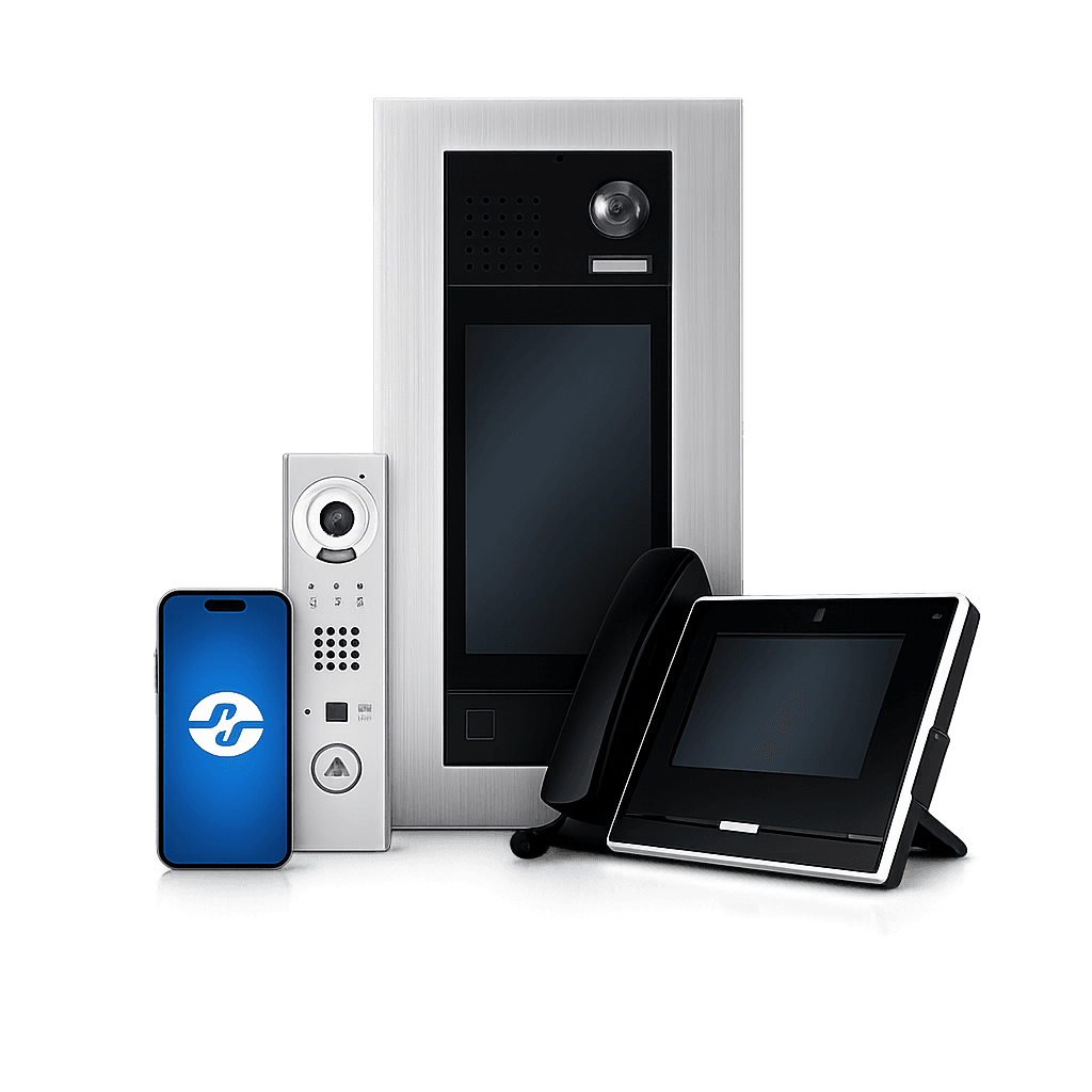 Video intercom panels, indoor monitor and mobile access